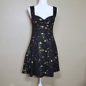Dancing Days by Banned Celestial Space Mini Dress - Size Small